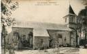 Vue vers 1910 de l'Eglise de Saint Merd les Oussines